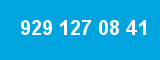929 127 08 41